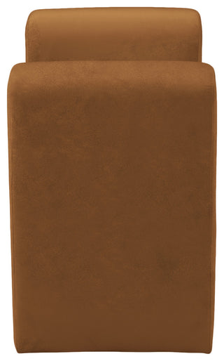 Sloan Velvet Upholstered Bench, Saddle, 31.5" Wide