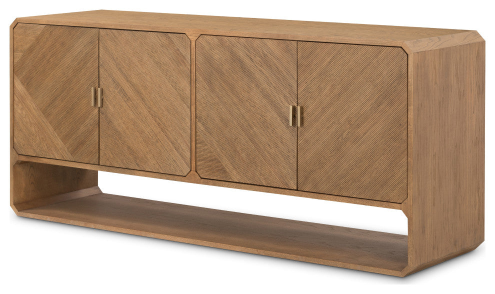 Caspian Sideboard, Natural Ash Veneer