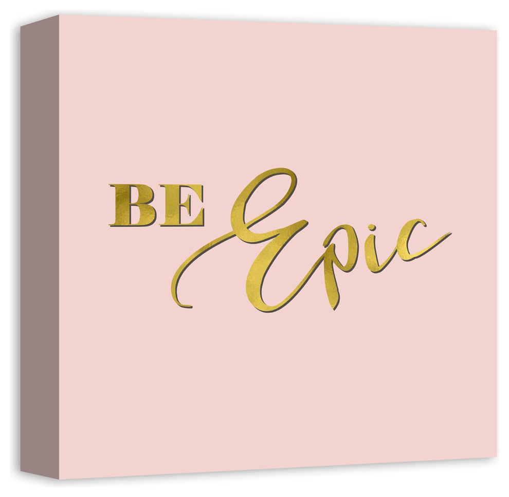 Be Epic Canvas Wall Art, 12x12