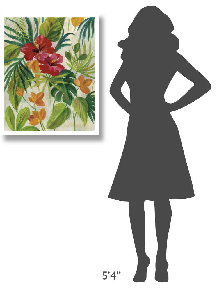 "Tropical Jewels II" Digital Paper Print by Silvia Vassileva, 24"x30"
