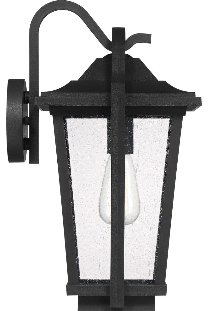 Quoizel DRS8411 Darius 1 Light 18" Tall Outdoor Wall Sconce - Earth Black