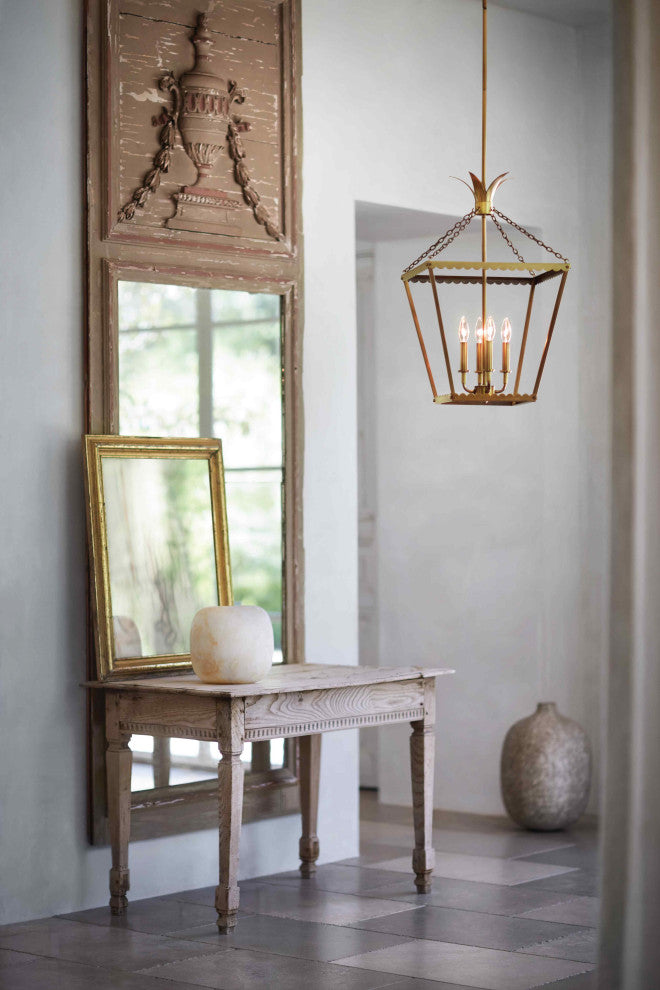 Hinkley Palma Large Pendant, Heritage Brass