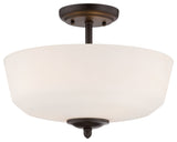 Designers Fountain 15006-SF Darcy 3 Light Semi Flush Ceiling - Oil Rubbed