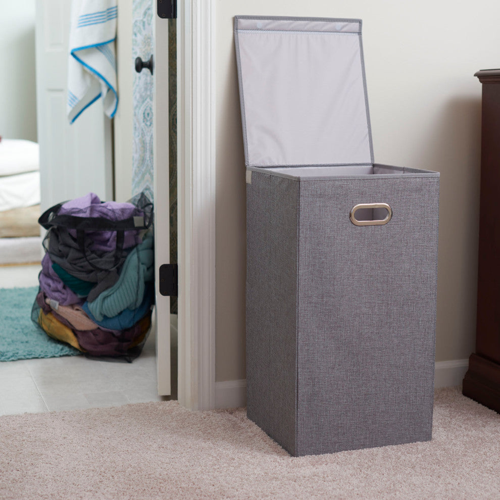 Laundry Hamper With Lid