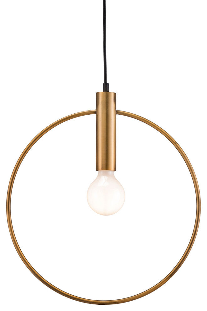 Pendant Ceiling Light Fixture, Steel Metal, Brass, Gold, Kitchen LoungeLobby