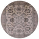 Ahgly Company Indoor Round Mid-Century Modern Area Rugs, 8' Round