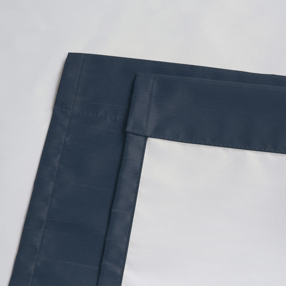 Soho Triple-Pass Single Blackout Curtain, Navy, 42"x63"