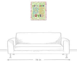Love and Be Loved 20x24 Canvas Wall Art