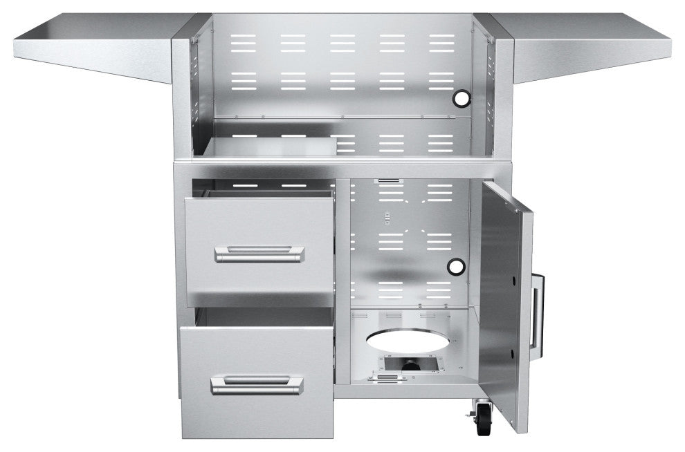 EdgeStar GRL300CART 30" Cart - Stainless Steel
