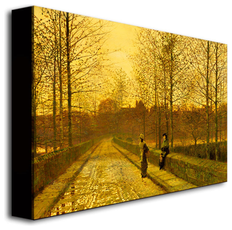 'In the Golden Gloaming' Canvas Art by John Grimshaw