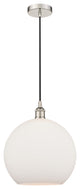 Innovations 616-1P-PN-G121-12-LED 1-Light Mini Pendant, Polished Nickel