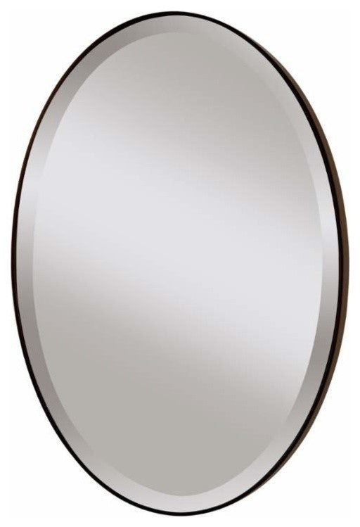 Generation Lighting, MR1126ORB, Oval Mirror, Oil Rubbed Bronze