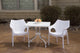 3-Piece Lyra Bistro Table With Carina All Weather Chairs Set