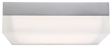 Matrix 12" LED Square Flush Mount 3500K, Titanium