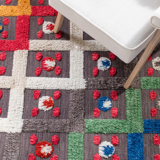 Safavieh Casablanca Collection CSB576N Rug, Blue/Green, 8' X 10'