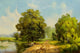 "Colors of Nature" Painting Print on Wrapped Canvas, 36x24