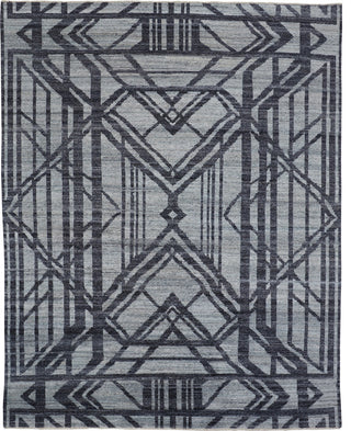 Weave & Wander Norris Gray/Blue 8'x10' Rug