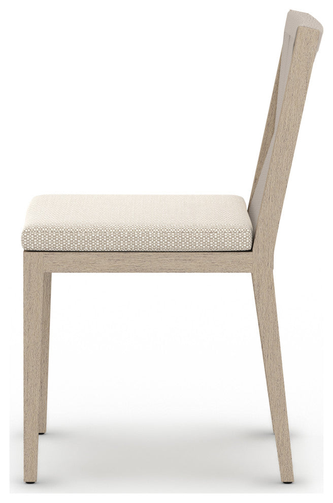 Sherwood Outdoor Dining Chair-Brown/Sand