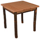 Hickory Solid Wood End Table, Natural