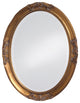 Howard Elliott Queen Ann Mirror, Antique Gold
