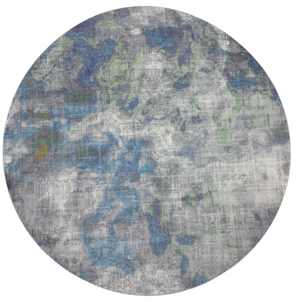 Impressionism Opulence 16" Round Pebble Placemats, Set of 4