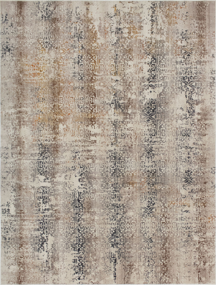 Noori Rug Low-Pile Salvator Brown/Grey Rug