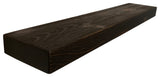 Rustic, Floating Shelf, 2" Thick x 6" Deep, Mountable, Mocha, 42"