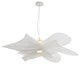 Bethel International Dls112C35W 1-Light Led Chandelier, White