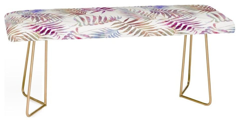 Deny Designs Schatzi Brown Reeya Tropical White  Bench