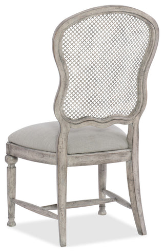 Boheme Gaston Metal Back Side Chair