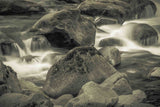 "Through the Boulders" Painting Print on Canvas