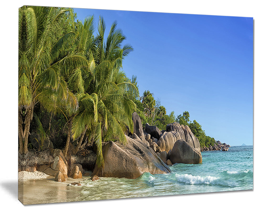 "Anse Lazio Praslin Island Seychelles" Large Wall Artwork