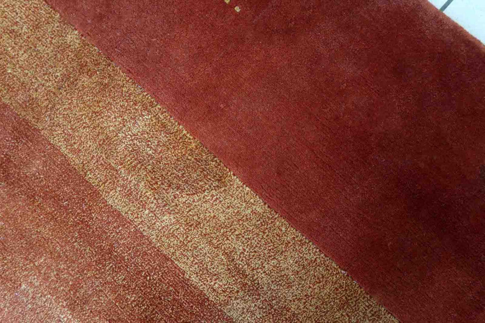 Handmade Vintage Tibetan Khaden Rug 5.6'x7.8', 173cmx239cm, 1970s