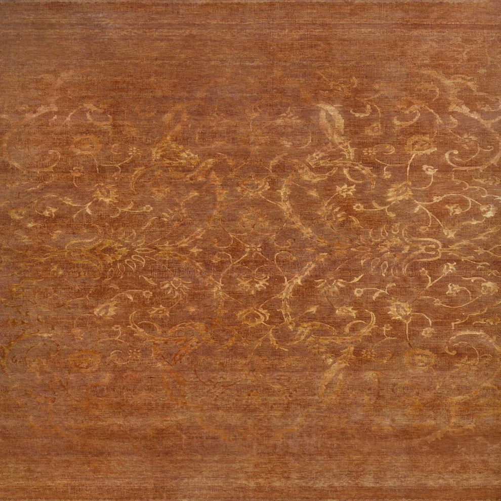 Ahgly Company Indoor Square Mid-Century Modern Area Rugs, 6' Square