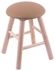 Holland Bar Stool, Maple Round Cushion Vanity Stool, Smooth Legs