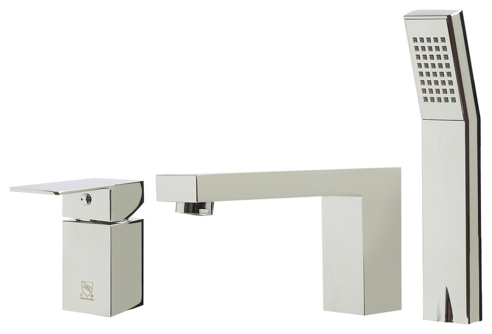 ALFI brand AB2322-PC Polished Chrome Single Lever Pull-Out Shower Head