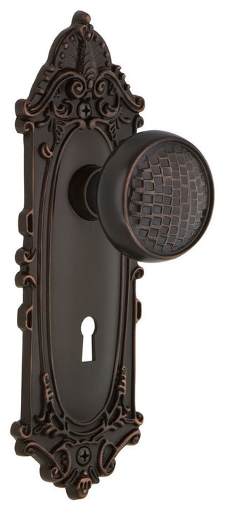 Victorian With Keyhole Double Dummy Craftsman Door Knob