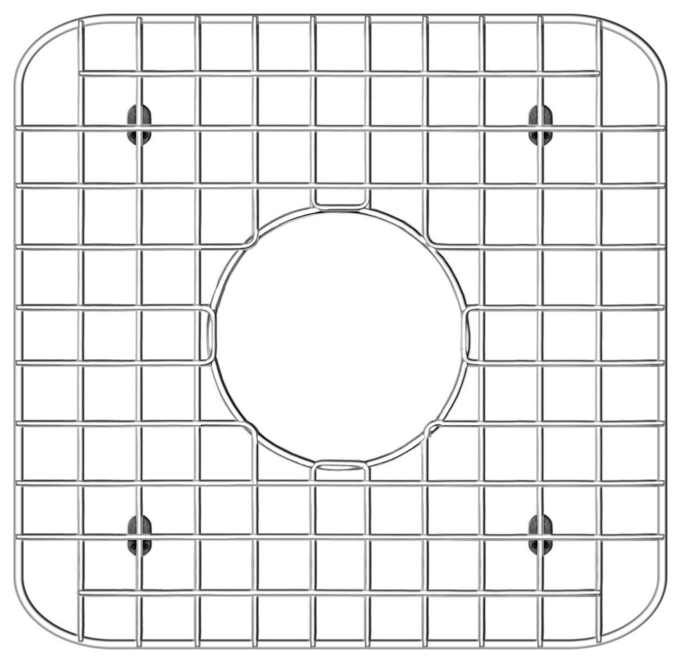 Whitehaus WHN1212G Matching Grid for Model WHNU1212 - Stainless Steel