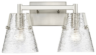 Z-LITE 2-Light Vanity, Brushed Nickel