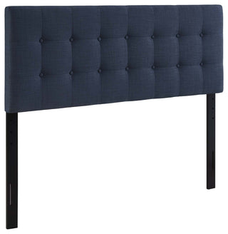 Emily Full Fabric Headboard, Navy