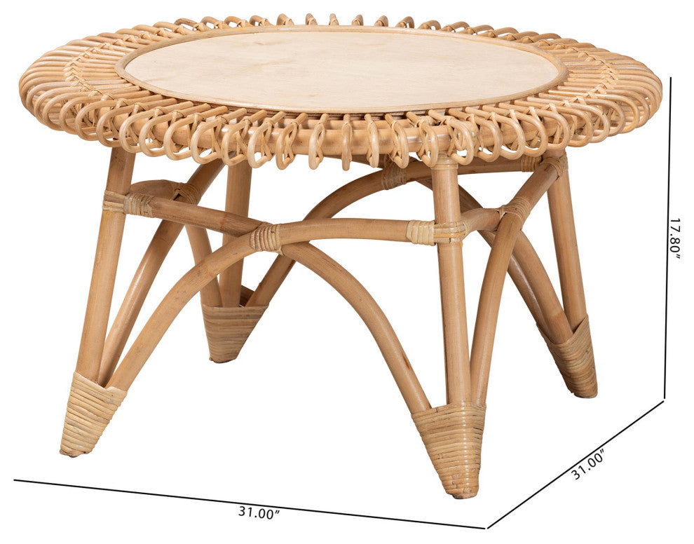 Igna Natural Rattan Coffee Table