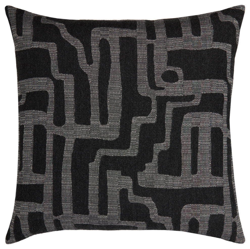 Noble Charcoal Indoor/Outdoor Performance Pillow, 20"x20"