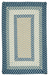 Montego MG59 Blue Burst Indoor/Outdoor Area Rug, Rectangular 5'x8'