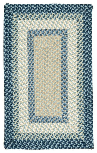 Montego MG59 Blue Burst Indoor/Outdoor Area Rug, Rectangular 5'x8'