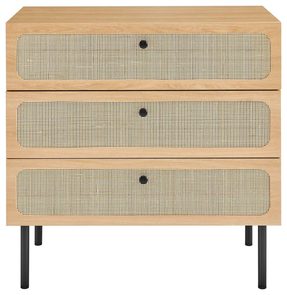 Chaucer 3-Drawer Chest, Oak
