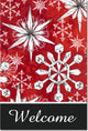 Snowflake Salutations Toland Art Banner