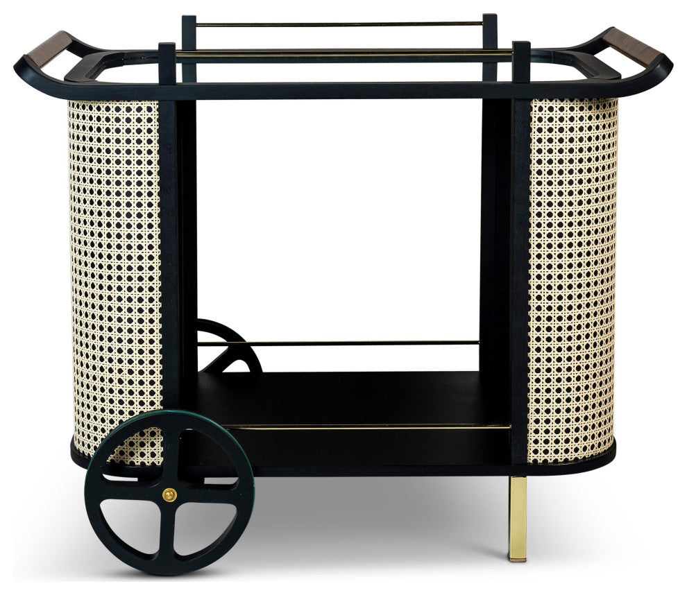 Dinda Bar Cart, Black