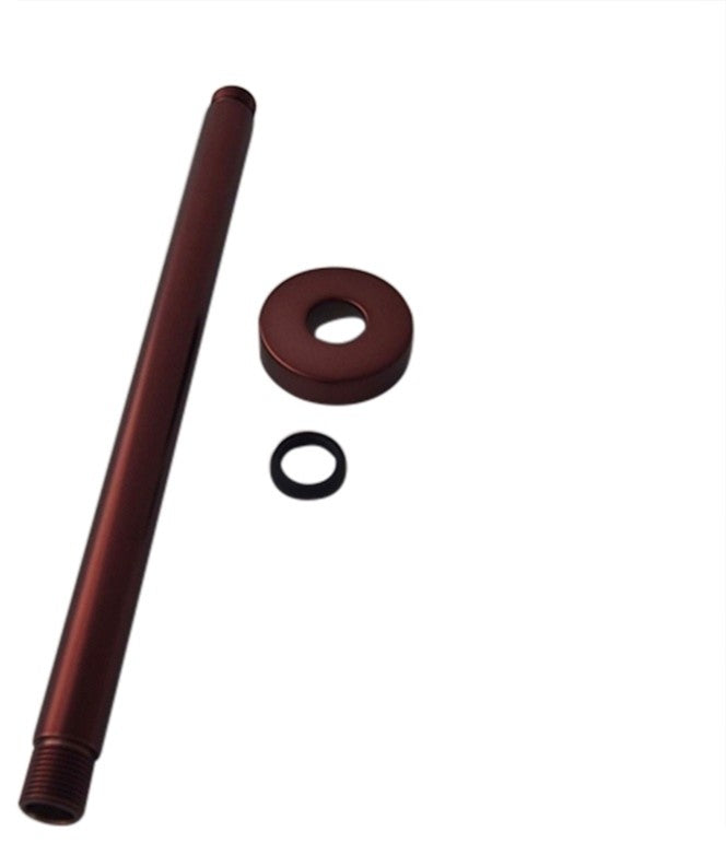 Fontana 8" Oil Rubbed Bronze Ceiling Mount Shower Head Arm With 1/2" Npt Thread
