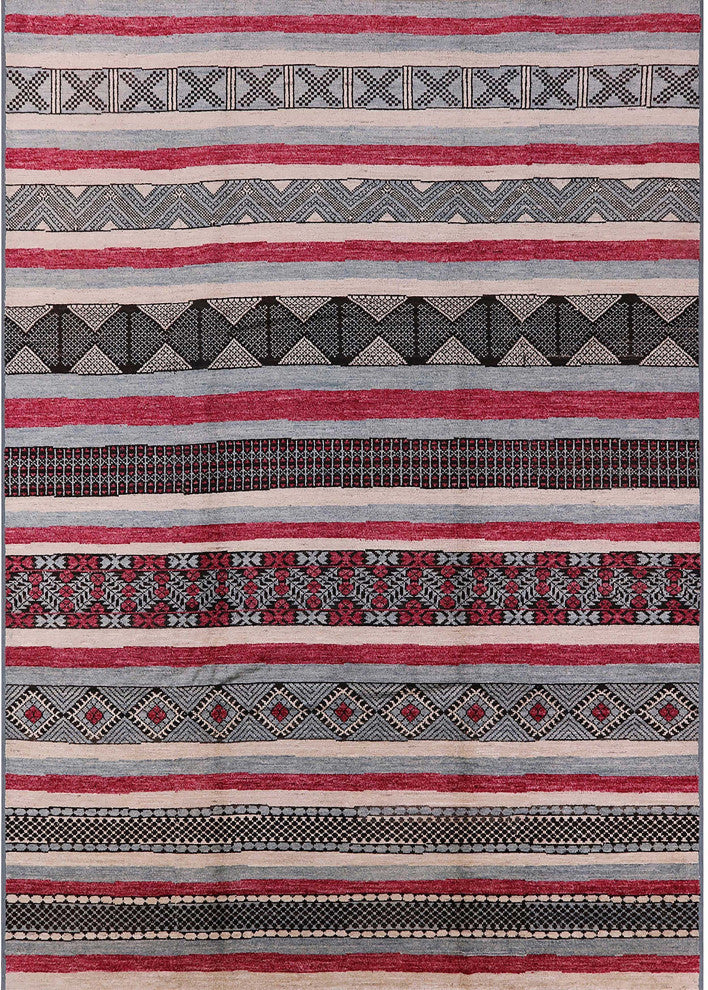 Ahgly Company Indoor Rectangle Mid-Century Modern Area Rugs, 5' x 8'