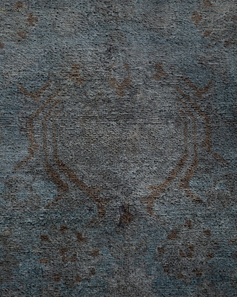 Fine Vibrance, One-of-a-Kind Hand-Knotted Area Rug Ivory, 9' 1 x 11' 10